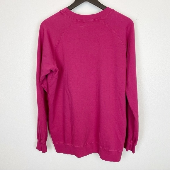 Peloton Rose French Terry Crewneck Sweatshirt Pink - Picture 4 of 6